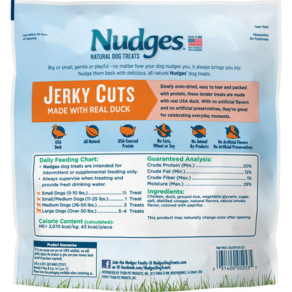 Blue Buffalo Nudges Chicken Jerky Cuts Dog Treats, 16 oz