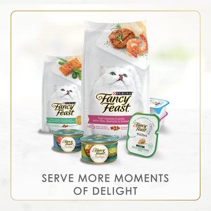 Fancy Feast Grilled Seafood Cat Food – back view