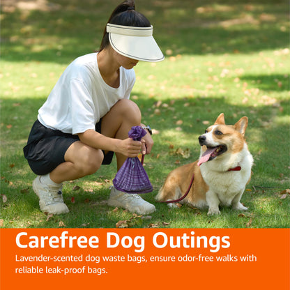 Amazon Basics Leak-Proof Dog Poop Bags with Dispenser, 900 Count