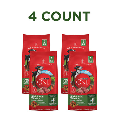 Purina ONE Lamb & Rice Formula Dry Dog Food for Digestive Support