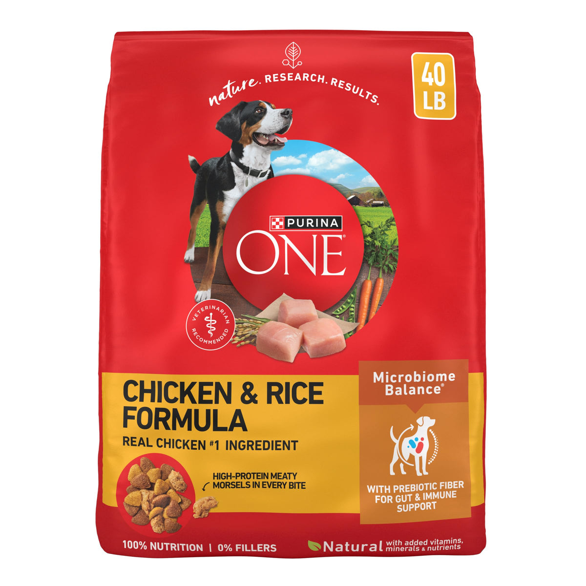 Purina ONE Lamb & Rice Formula Dry Dog Food for Digestive Support
