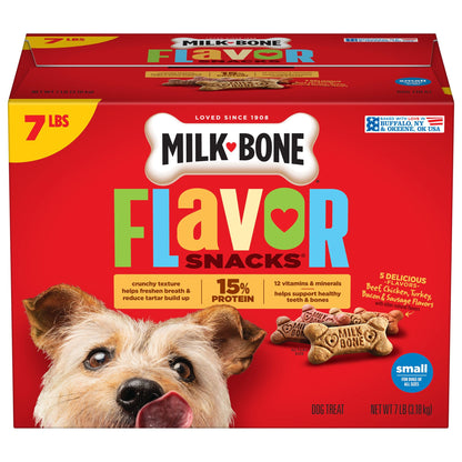 Milk-Bone Flavor Snacks Mini Dog Biscuits, 36 oz