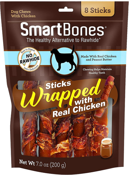 SmartBones sticks dog treats with vegetables