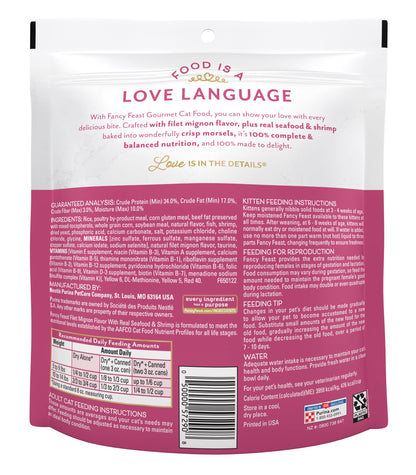 Purina Fancy Feast Dry Cat Food, 7 lb Bag