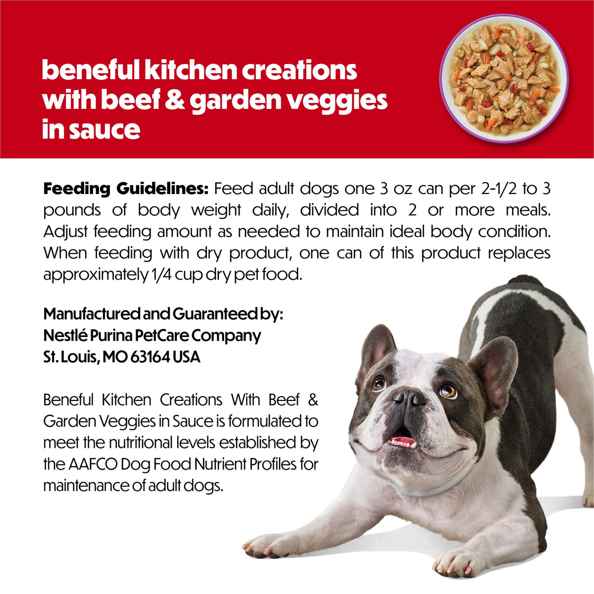 Purina Beneful Kitchen Creations Lamb Wet Dog Food in Sauce, 12 Cans