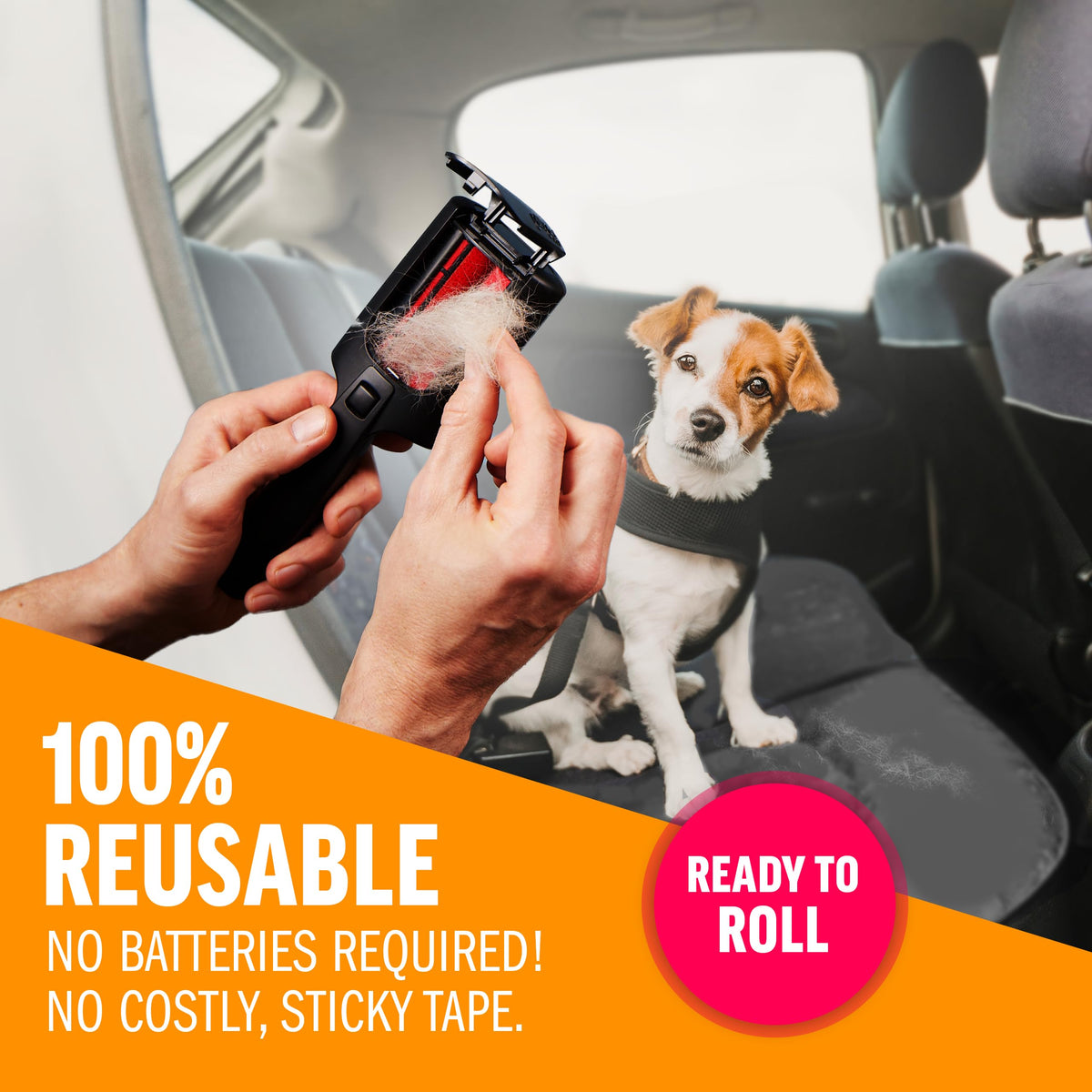 ChomChom Roller pet hair remover for carpet and car