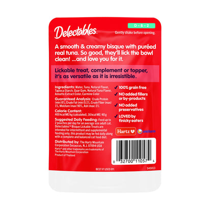 Hartz Delectables Bisque Treats – size reference view