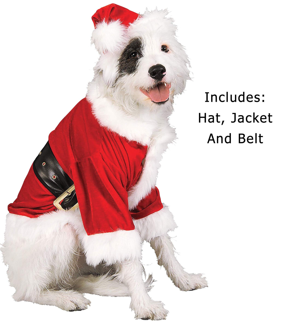 Rubie's Santa Claus Pet Costume – Dog & Cat Christmas Costume