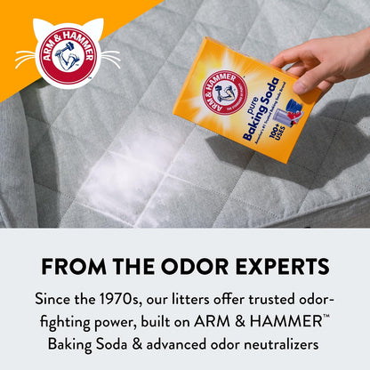 Arm & Hammer Slide Platinum Clumping Cat Litter – Easy Clean-Up, 18 lb
