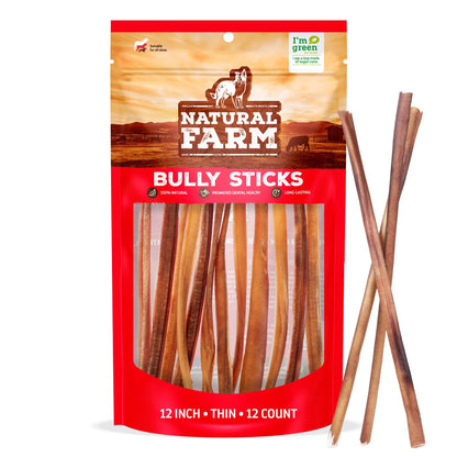 Odor-Free Bully Sticks 6 Inch – lifestyle close view