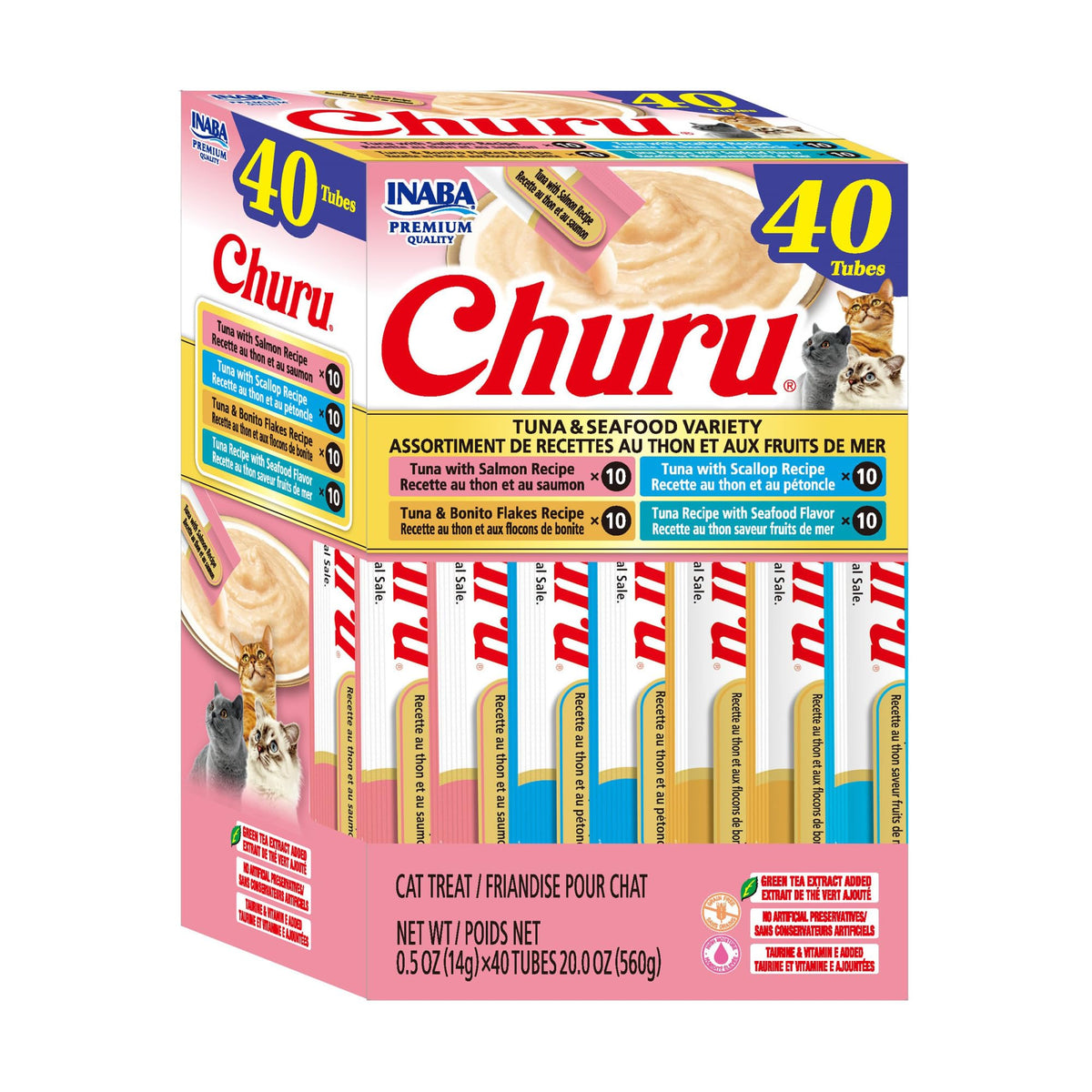 INABA Churu Cat Treats – angle detail view