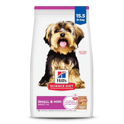 Hill's Science Diet Adult Small & Mini Dry Dog Food, Ages 1–6