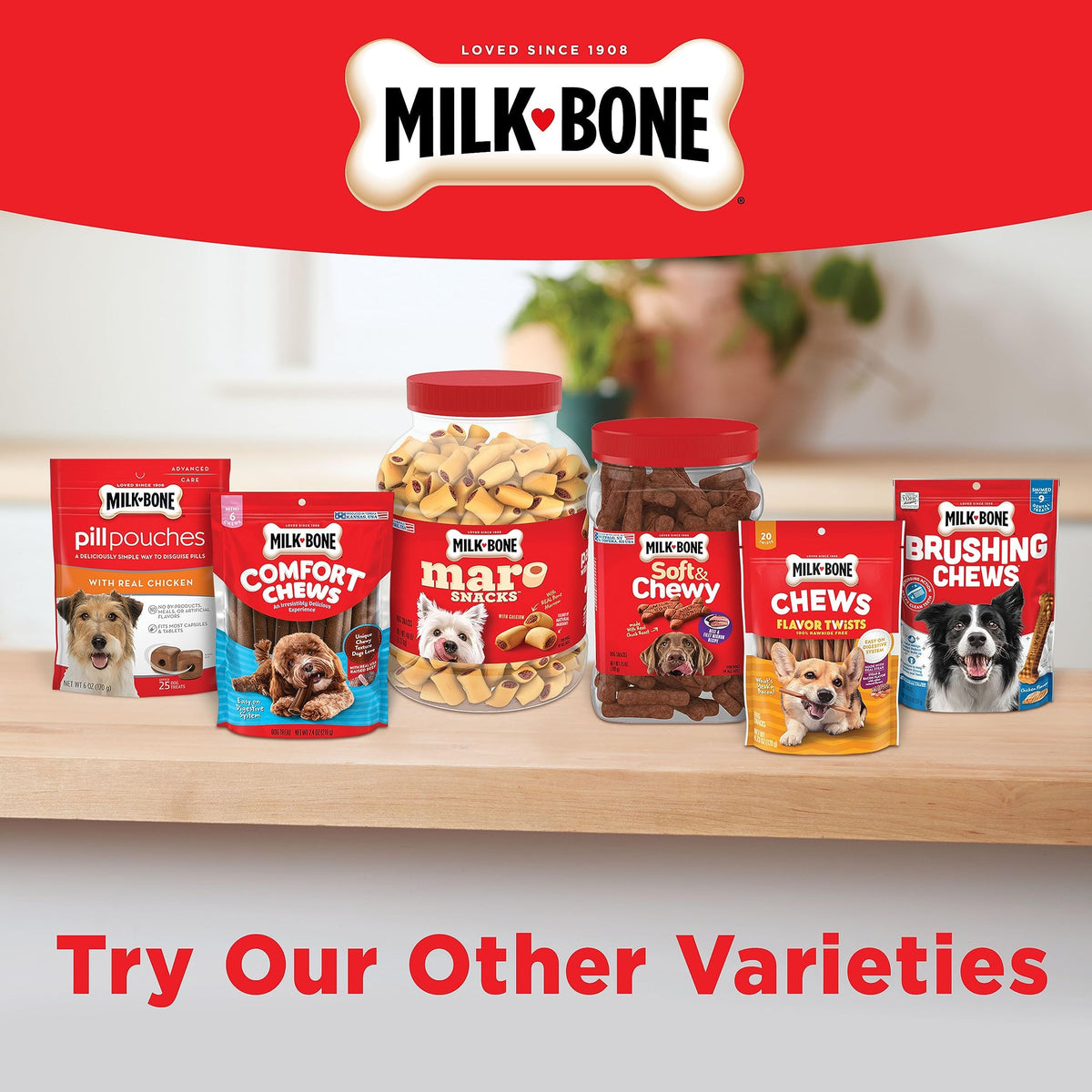 Milk-Bone Flavor Snacks Mini Dog Biscuits, 36 oz