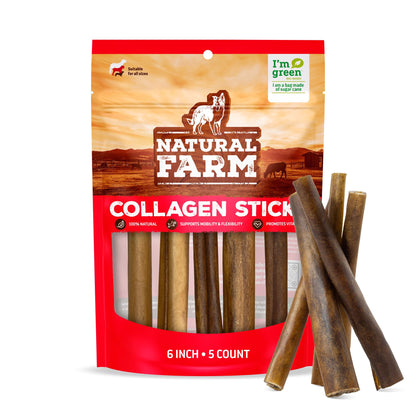 Odor-Free Bully Sticks 6 Inch – outdoor setting view