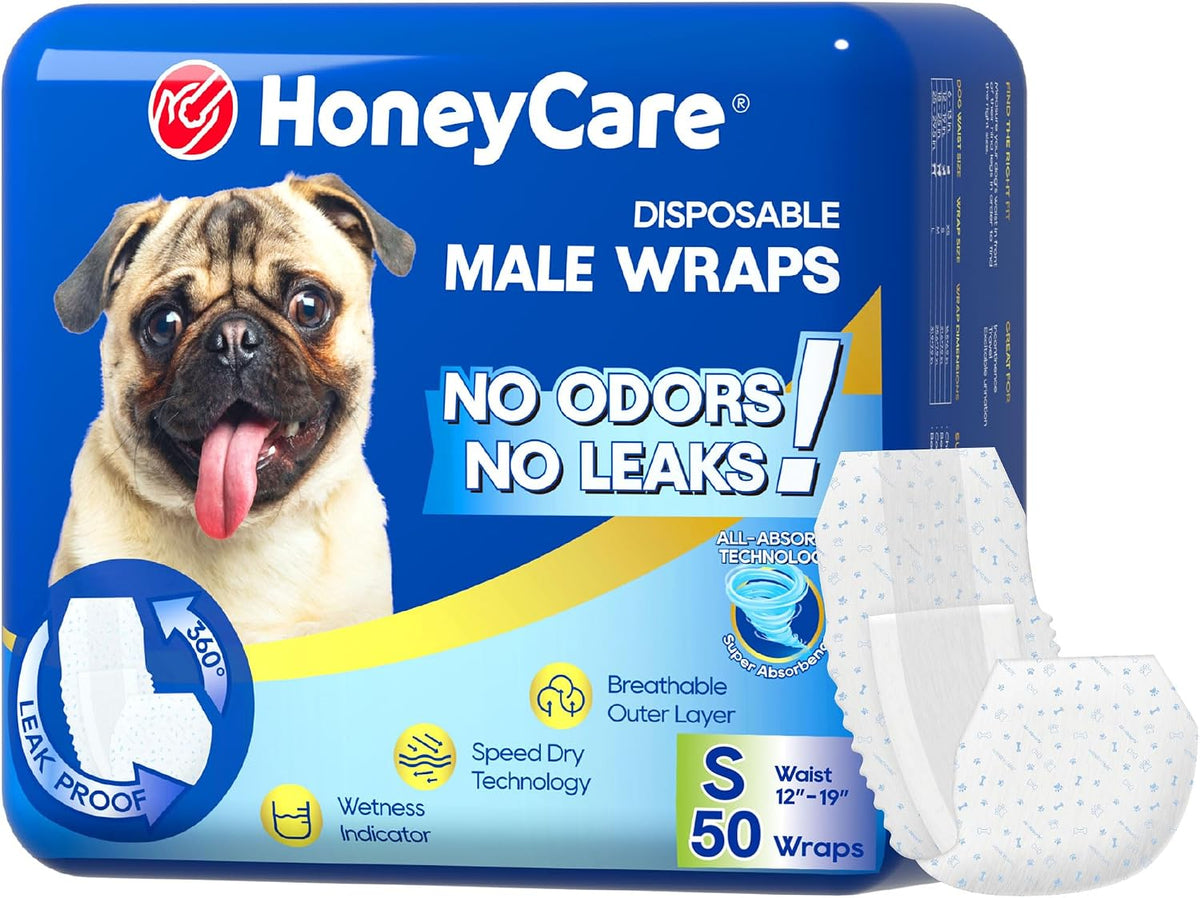 Male Dog Wraps Disposable – main product view