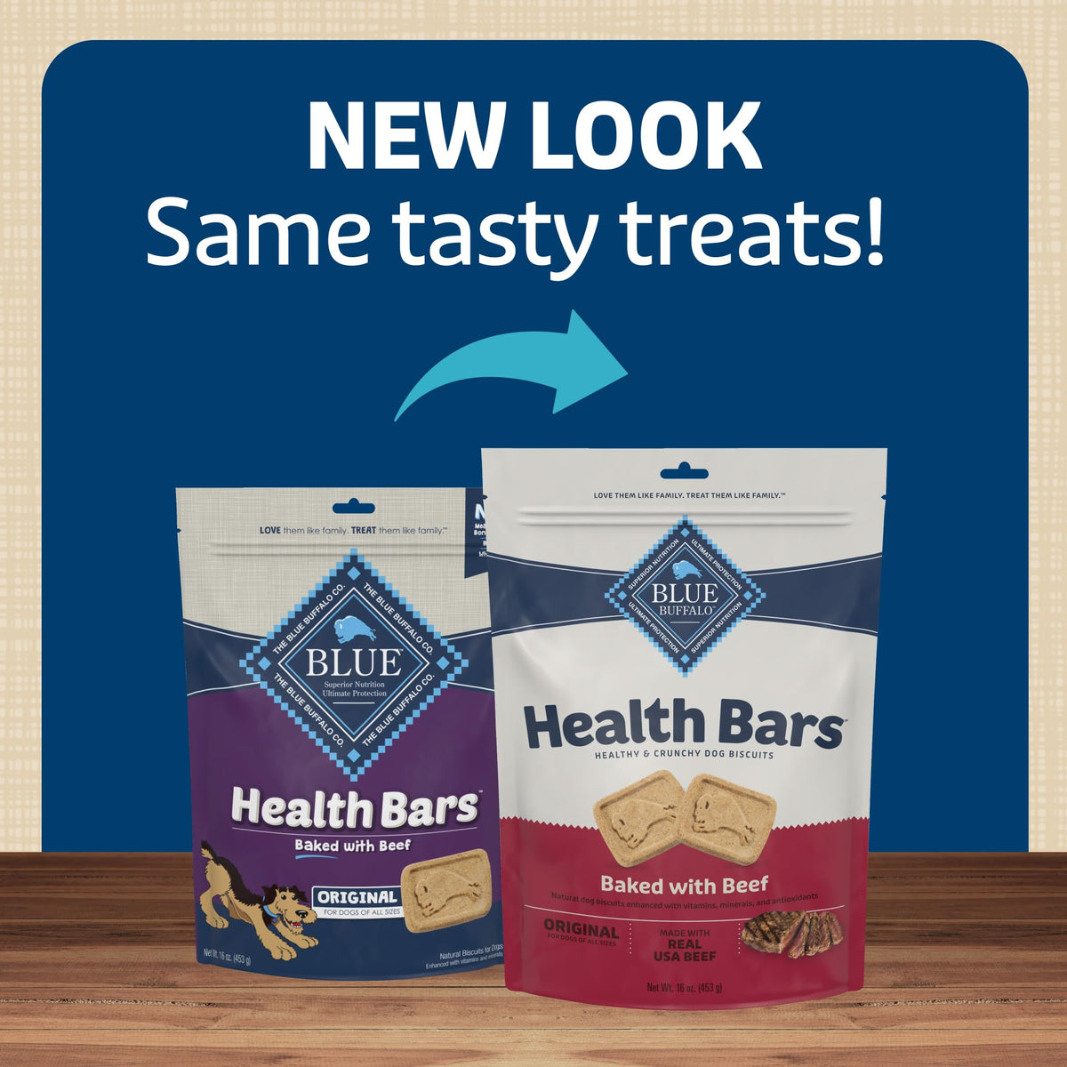 Blue Buffalo Health Bars Apple & Yogurt Dog Biscuits, 3.5 lb