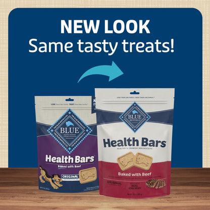Blue Buffalo Health Bars Apple & Yogurt Dog Biscuits, 3.5 lb