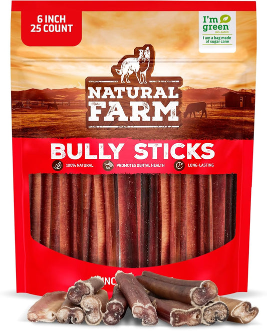 Odor-Free Bully Sticks 6 Inch – main product view