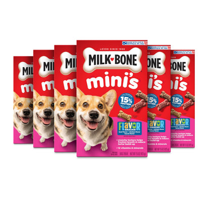 Milk-Bone Flavor Snacks Mini Dog Biscuits, 36 oz