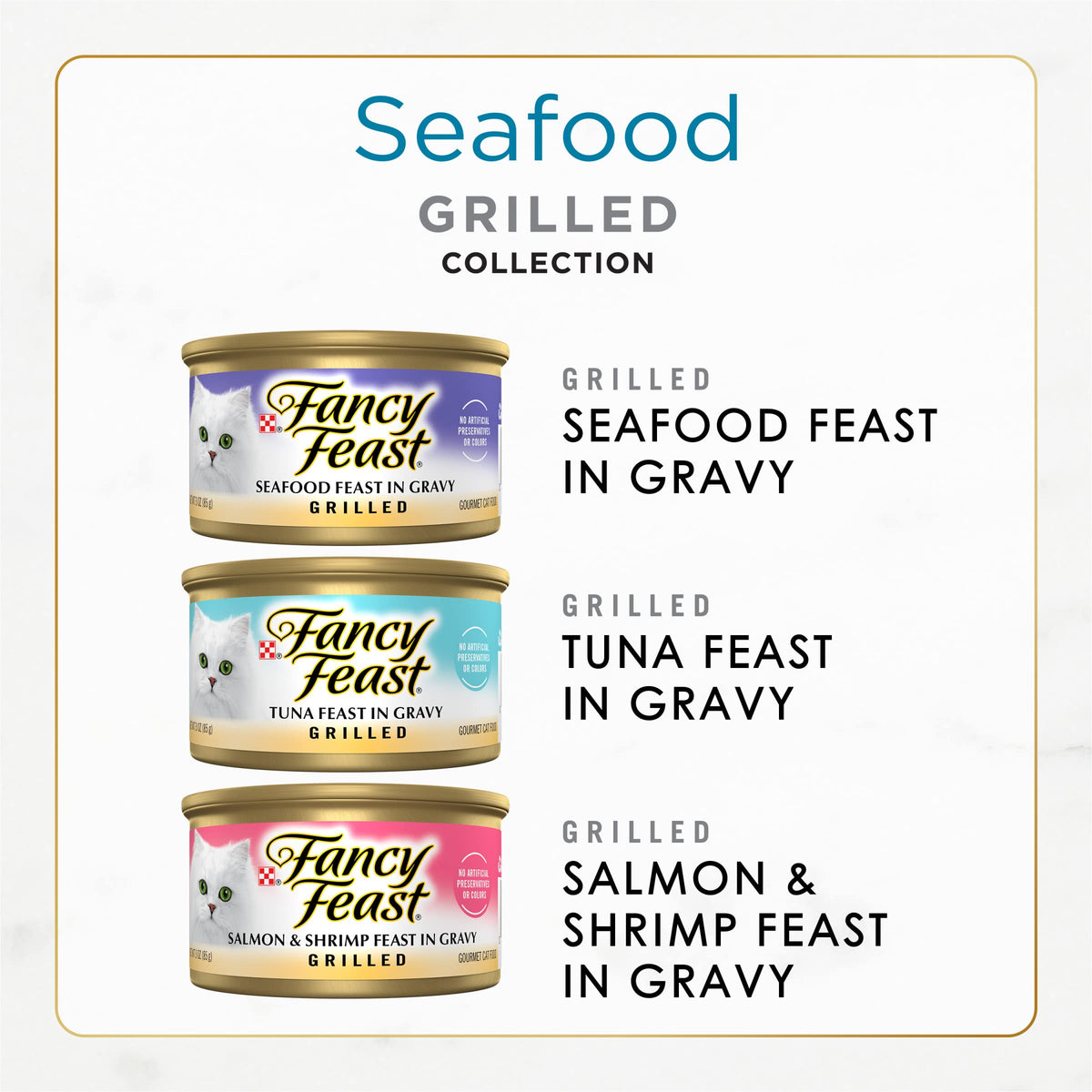 Fancy Feast Grilled Seafood Cat Food – in-use lifestyle view