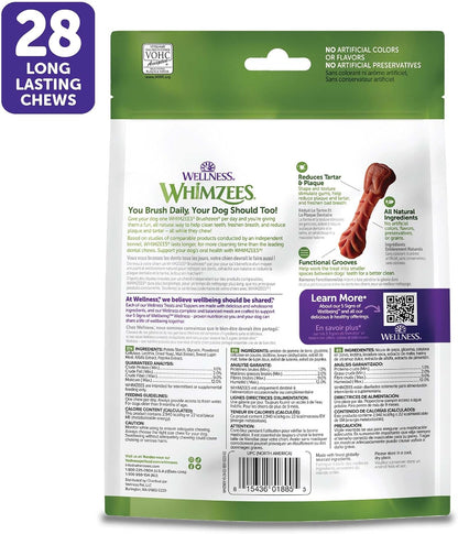 Whimzees Brushzees VOHC accepted dental chews