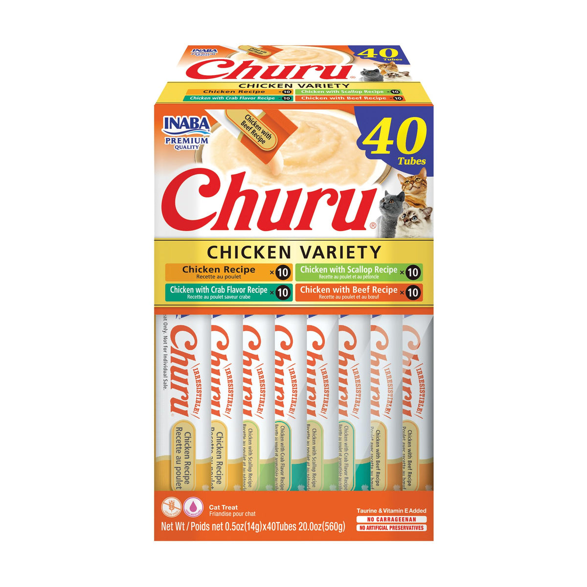 INABA Churu Cat Treats – outdoor setting view