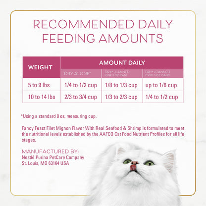 Purina Fancy Feast Dry Cat Food, 7 lb Bag
