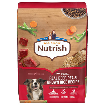 Rachael Ray Nutrish Beef Dog Food – side view