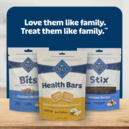 Blue Buffalo Health Bars Apple & Yogurt Dog Biscuits, 3.5 lb