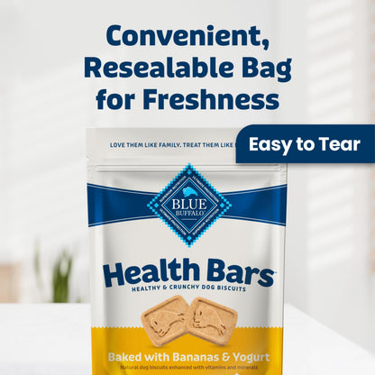 Blue Buffalo Health Bars Apple & Yogurt Dog Biscuits, 3.5 lb