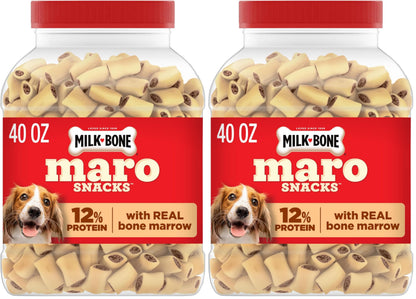 Milk-Bone MaroSnacks small dog treats canister
