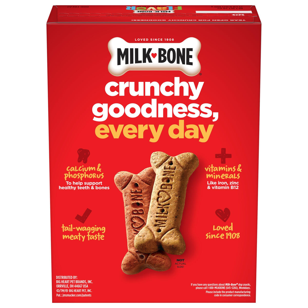 Milk-Bone Flavor Snacks Mini Dog Biscuits, 36 oz