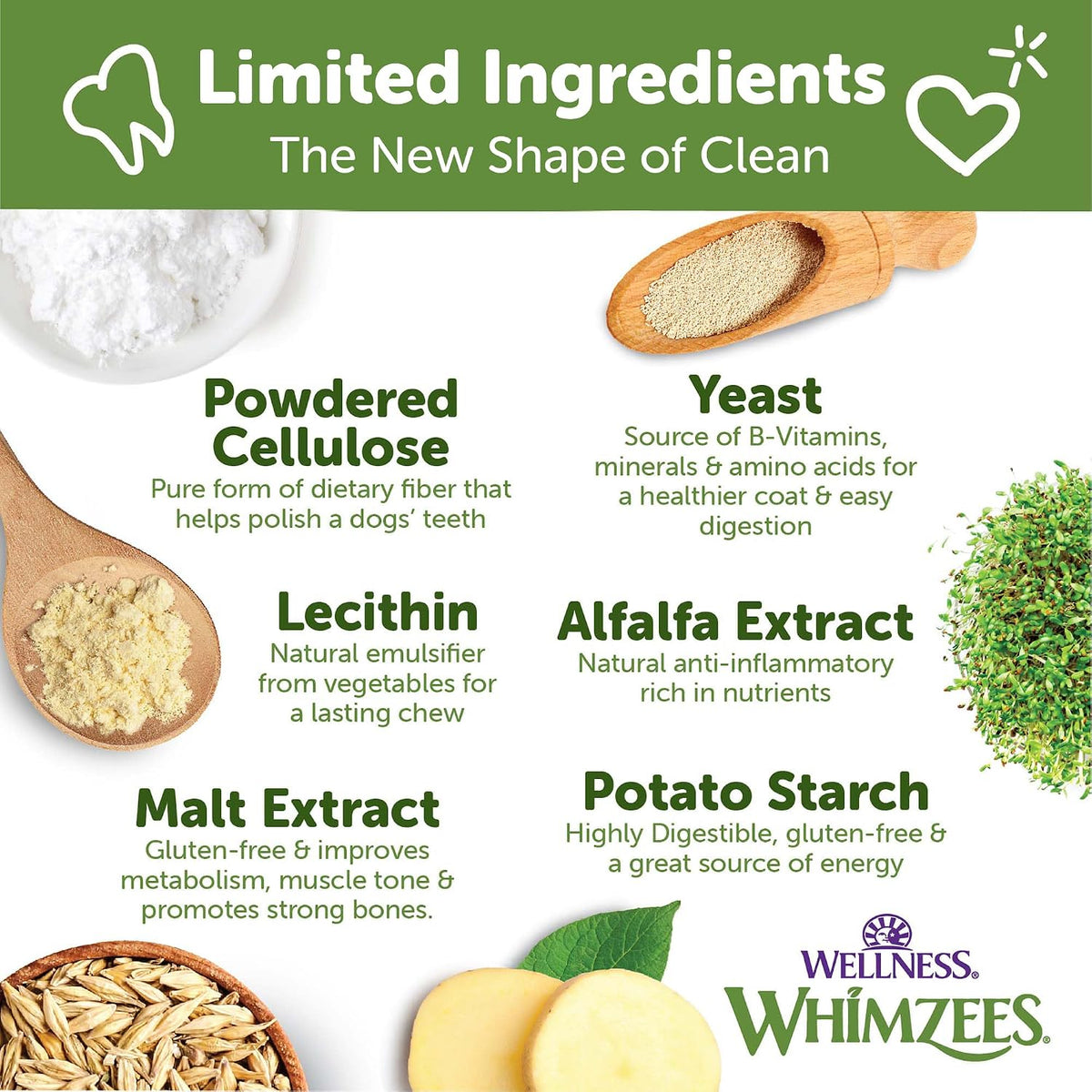 Whimzees natural dental treats for dogs