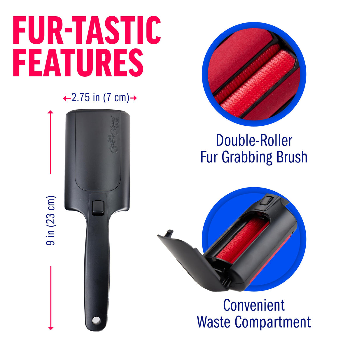 ChomChom Roller pet hair remover for carpet and car