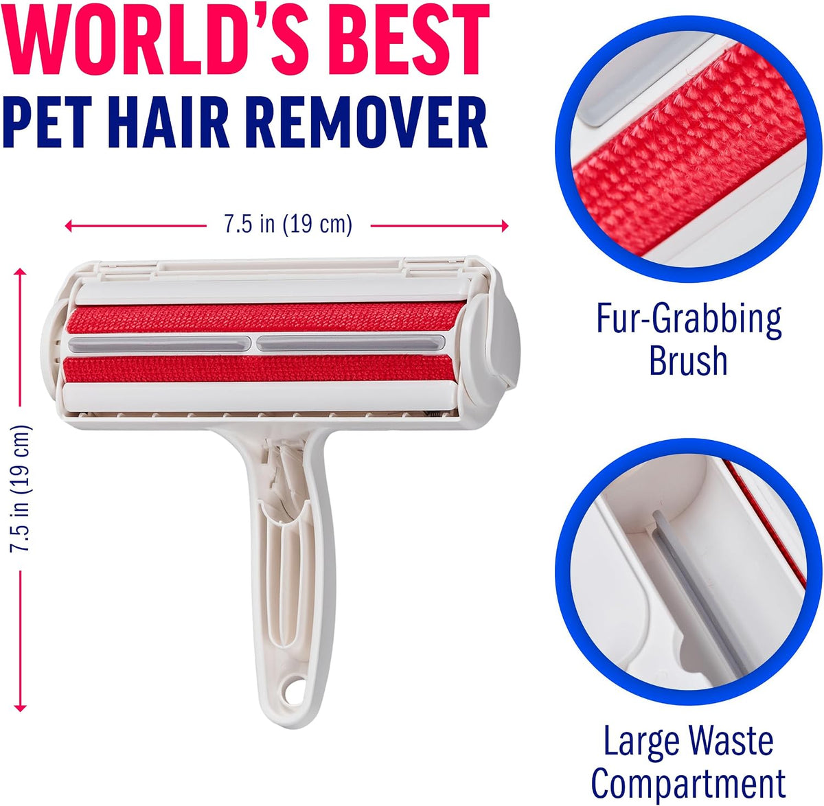 ChomChom Roller pet hair remover for carpet and car