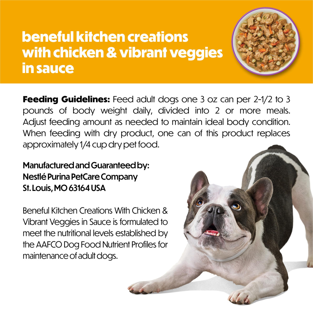 Purina Beneful Kitchen Creations Lamb Wet Dog Food in Sauce, 12 Cans
