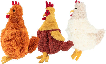 Best Pet Supplies Crinkle Duck Dog Toy – Blue, No Stuffing