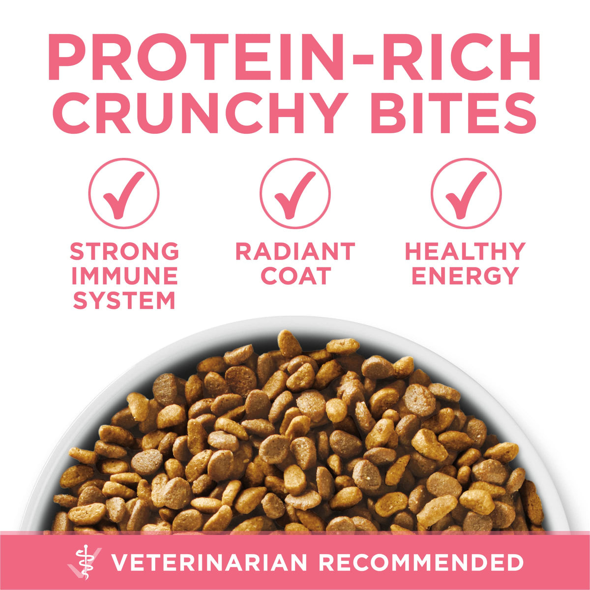 Purina ONE High Protein Kitten Dry Cat Food, 7 lb Bag
