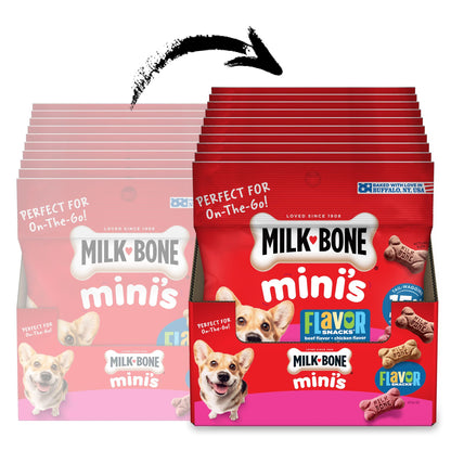 Milk-Bone Flavor Snacks Mini Dog Biscuits, 36 oz