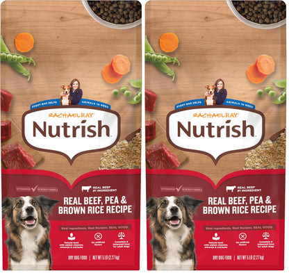 Rachael Ray Nutrish Beef Dog Food – close-up detail view