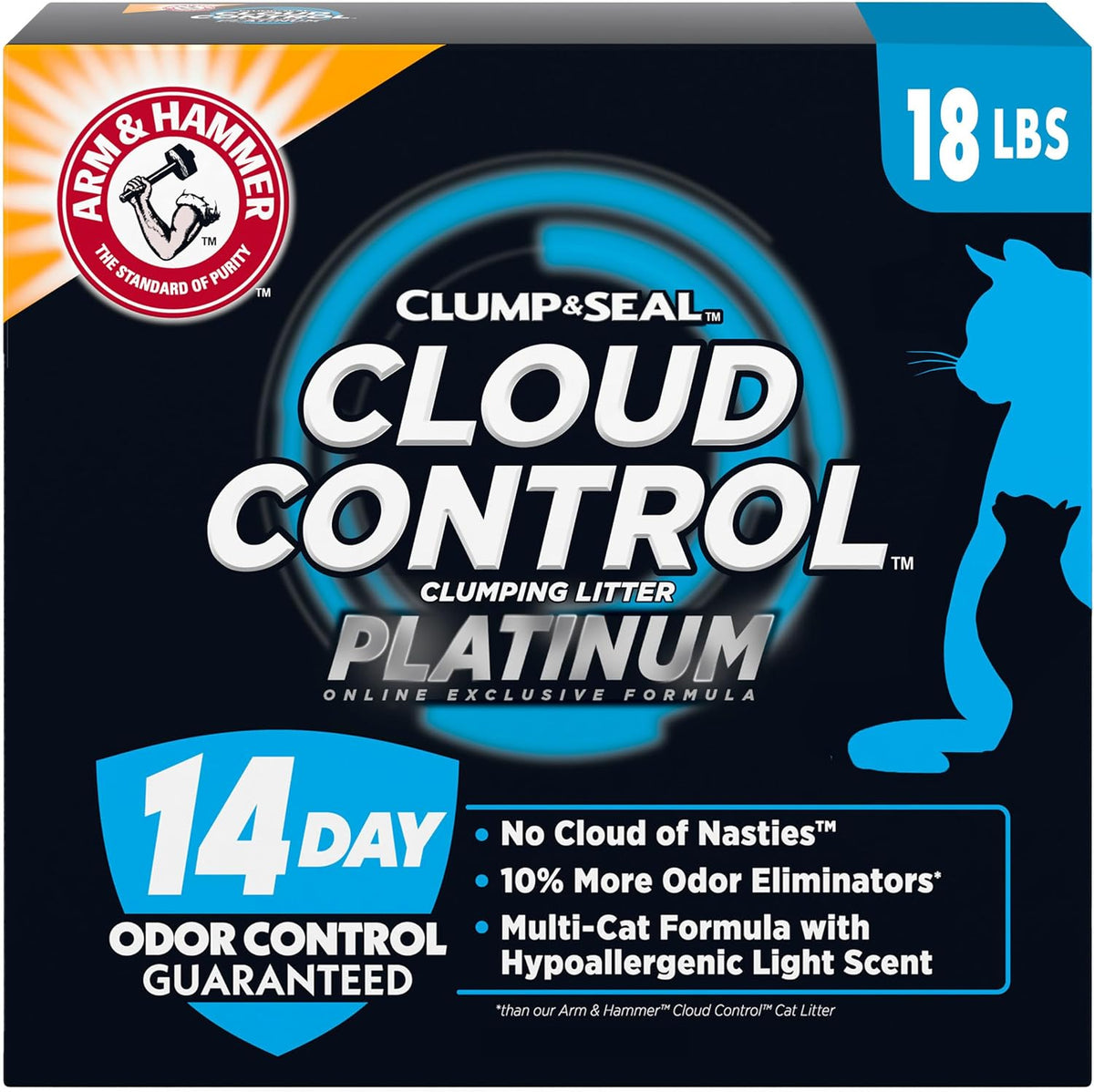 Arm and Hammer Slide Cat Litter – front angle view
