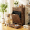 Tilt-Out Dog Feeding Station-Walnut