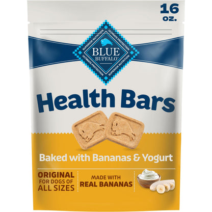 Blue Buffalo Health Bars Apple & Yogurt Dog Biscuits, 3.5 lb