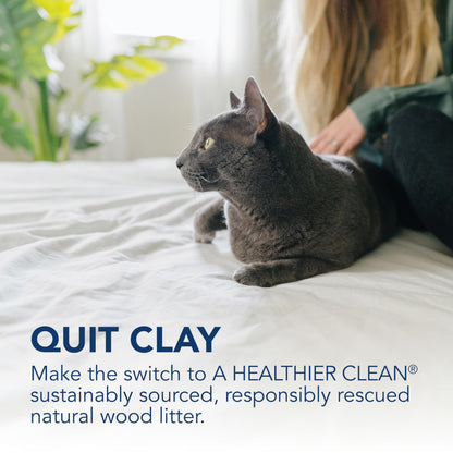 ökocat Low-Tracking Natural Wood Clumping Cat Litter, 14 lb