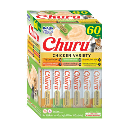 INABA Churu Cat Treats – package contents view