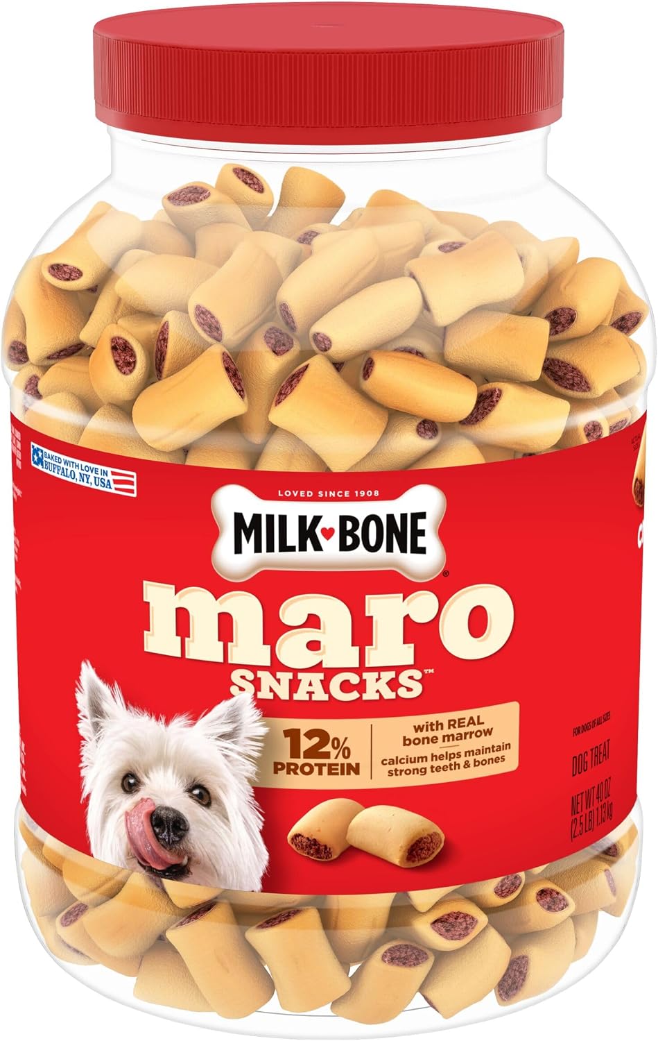 Milk-Bone MaroSnacks bone marrow dog biscuits