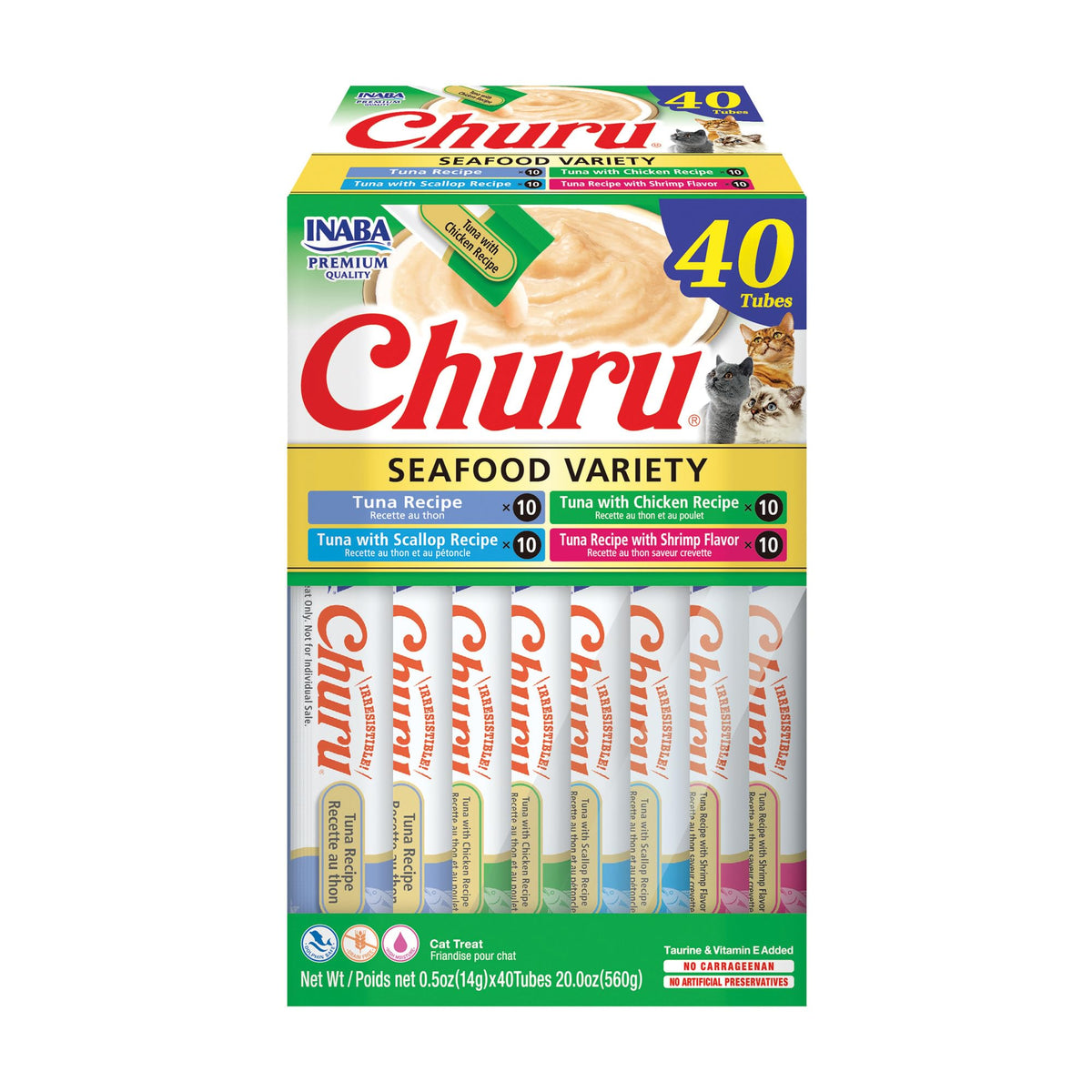 INABA Churu Cat Treats – lifestyle close view