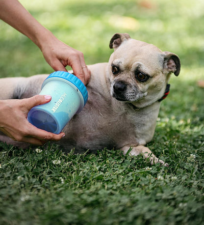 Dexas MudBuster portable paw cleaner with silicone bristles