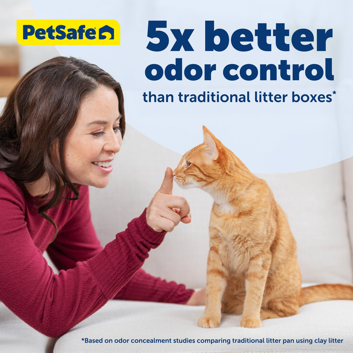 PetSafe ScoopFree Lavender Crystal Disposable Cat Litter Trays, 4-Pack
