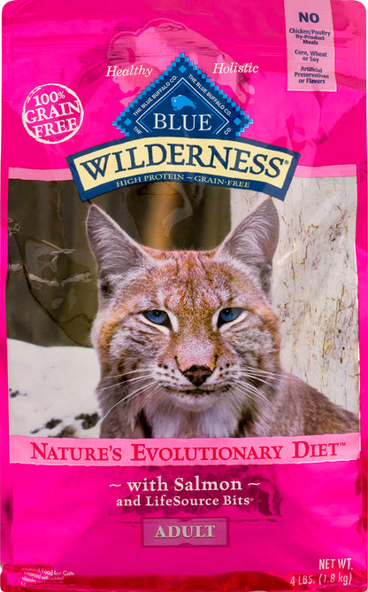 Blue Buffalo Wilderness Chicken Grain-Free Dry Cat Food, 12 lb